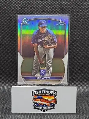 2023 Bowman Draft - Chrome Hiro Wyatt #BDC-80 Refractor (RC) - Baseball Card Single