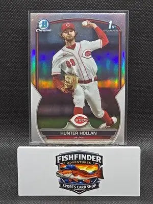 2023 Bowman Draft - Chrome Hunter Hollan #BDC-59 Refractor (RC) - Baseball Card Single