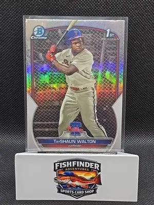 2023 Bowman Draft - Chrome TayShaun Walton #BDC-183 Refractor (RC) - Baseball Card Single