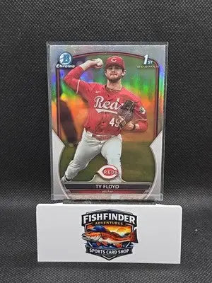 2023 Bowman Draft - Chrome Ty Floyd #BDC-155 Refractor (RC) - Baseball Card Single