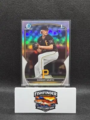 2023 Bowman Draft - Chrome Zander Mueth #BDC-131 Refractor (RC) - Baseball Card Single