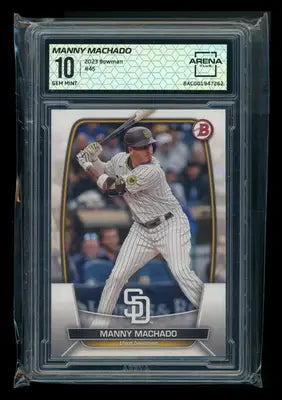 2023 Bowman Manny Machado #45 Baseball Arena Club 10 - Baseball Card Single