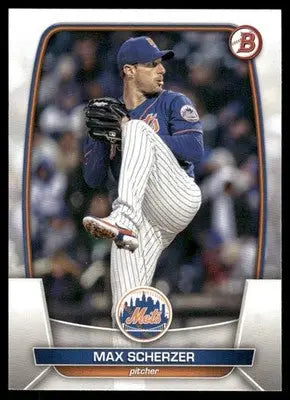 2023 Bowman Max Scherzer #53 Baseball - Baseball Card Single