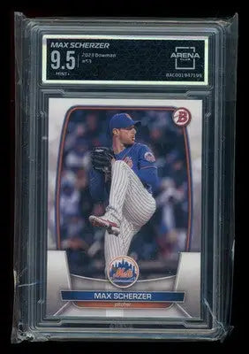 2023 Bowman Max Scherzer #53 Baseball Arena Club 9.5 - Baseball Card Single