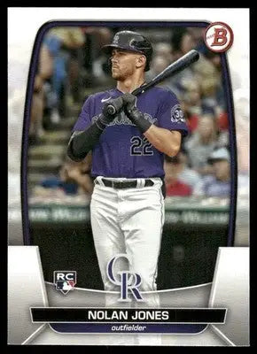 2023 Bowman Nolan Jones #74 RC Baseball