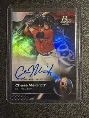 2023 Bowman Platinum #TOP-49 Chase Meidroth Top Prospects Autographs - Baseball Card Single