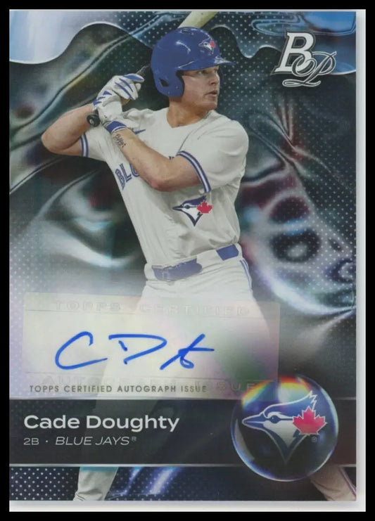 2023 Bowman Platinum - Top Prospect Cade Doughty TOP-9 Auto Toronto Blue Jays NM - Baseball Card Single