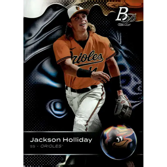 2023 Bowman Platinum Top Prospects #TOP-97 Jackson Holliday NM-MT Baltimore Orioles Baseball Card - Baseball Card Single