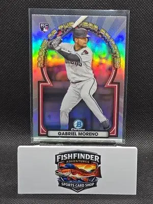 2023 Bowman - Rookie of the Year Favorites Gabriel Moreno #ROYF-11 (RC) - Baseball Card Single