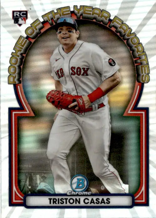 2023 Bowman #ROYF-14 Triston Casas Rookie of the Year Favorites - Baseball Card Single