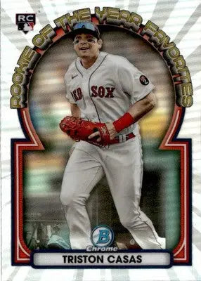 2023 Bowman #ROYF-14 Triston Casas Rookie of the Year Favorites - Baseball Card Single