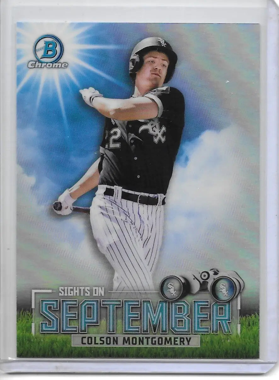 2023 Bowman Sights On September Colson Montgomery #SOS-6 (a27) - Baseball Card Single
