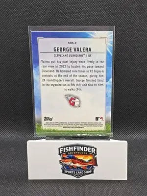 2023 Bowman - Sights on September George Valera #SOS-9 (RC) - Baseball Card Single