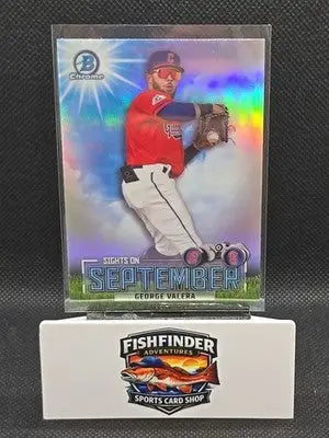 2023 Bowman - Sights on September George Valera #SOS-9 (RC) - Baseball Card Single