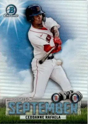 2023 Bowman #SOS-4 Ceddanne Rafaela Sights on September - Baseball Card Single
