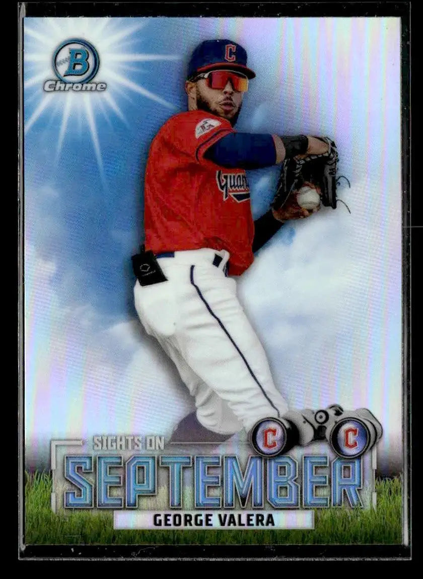 2023 Bowman #SOS-9 George Valera Sights on September - Baseball Card Single