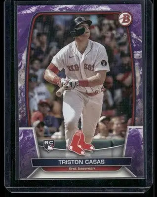 2023 Bowman Triston Casas #2 119/199 Purple RC Baseball - Baseball Card Single