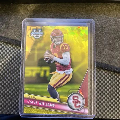 2023 Bowman U Sapphire Caleb Williams /75 - Football Card Single