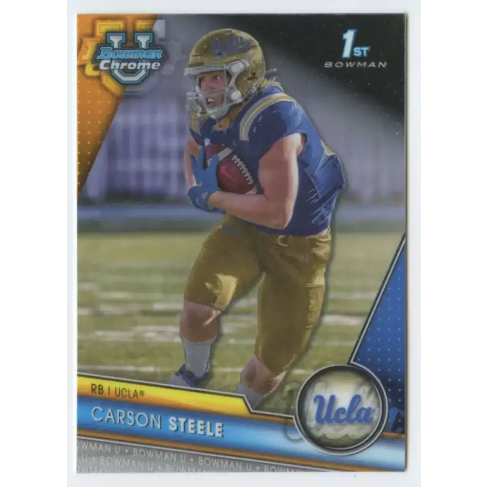 2023 Bowman University Chrome #119 Carson Steele NM-MT UCLA Bruins Football Card - Football Card Single