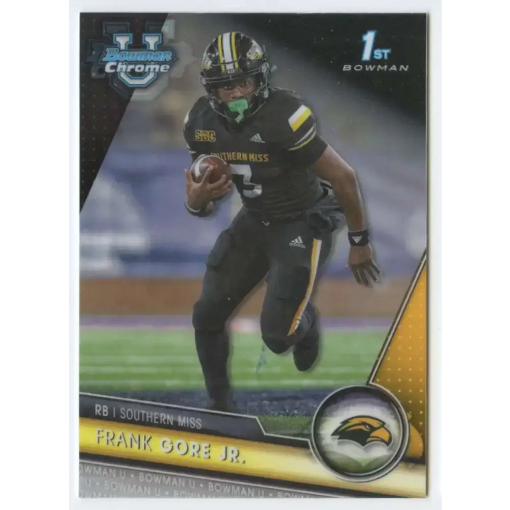 2023 Bowman University Chrome #137 Frank Gore Jr. NM-MT Southern Miss Golden Eagles Football Card - Football Card Single