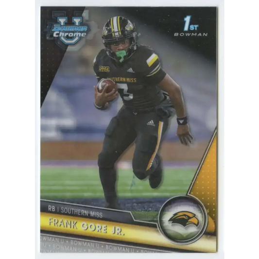 2023 Bowman University Chrome #137 Frank Gore Jr. NM-MT Southern Miss Golden Eagles Football Card - Football Card Single