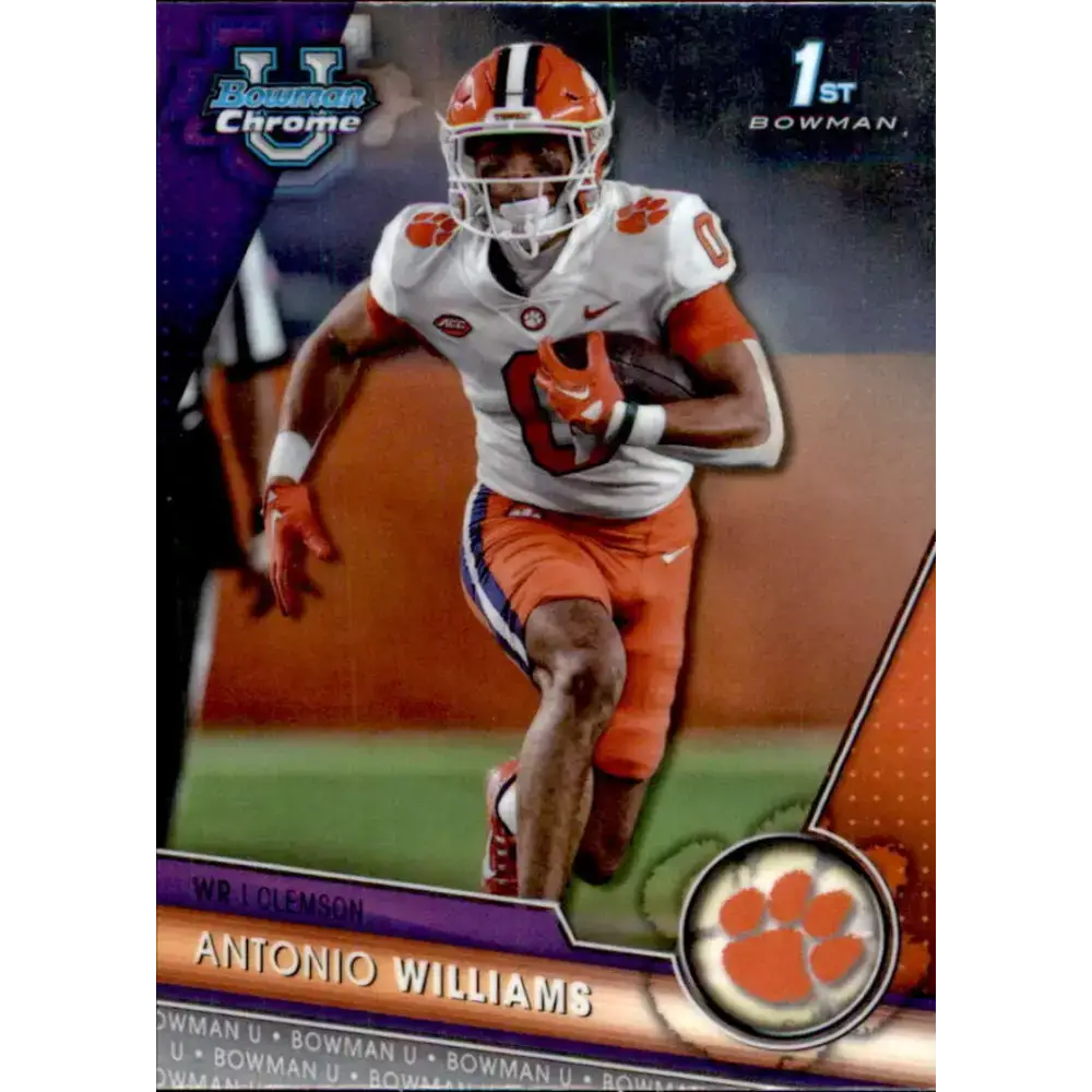 2023 Bowman University Chrome #29 Antonio Williams NM-MT Clemson Tigers Football Card - Football Card Single