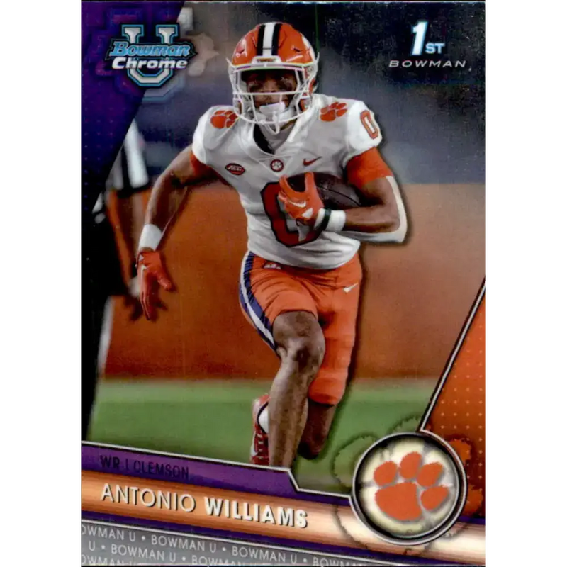 2023 Bowman University Chrome #29 Antonio Williams NM-MT Clemson Tigers Football Card - Football Card Single