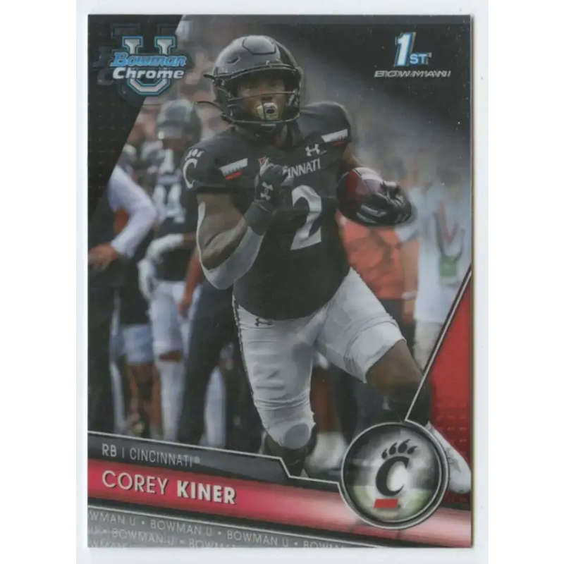 2023 Bowman University Chrome #34 Corey Kiner NM-MT Cincinnati Bearcats Football Card - Football Card Single