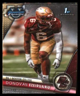 2023 Bowman University Chrome #71 Donovan Ezeiruaku - Football Card Single