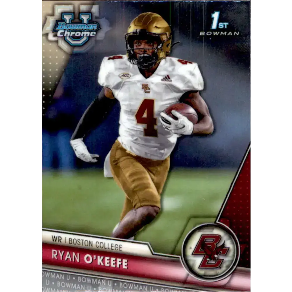 2023 Bowman University Chrome #98 Ryan O’Keefe NM-MT Boston College Eagles Football Card - Football Card Single