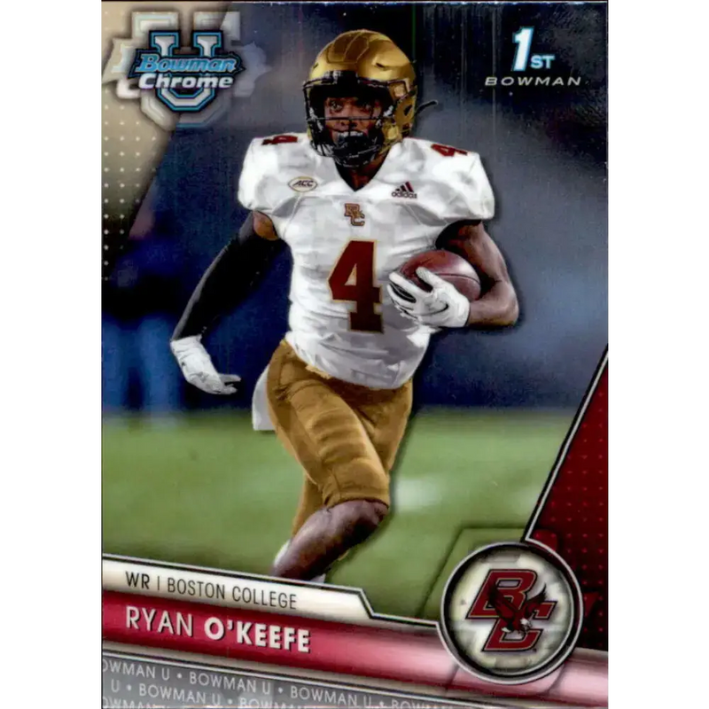 2023 Bowman University Chrome #98 Ryan O’Keefe NM-MT Boston College Eagles Football Card - Football Card Single