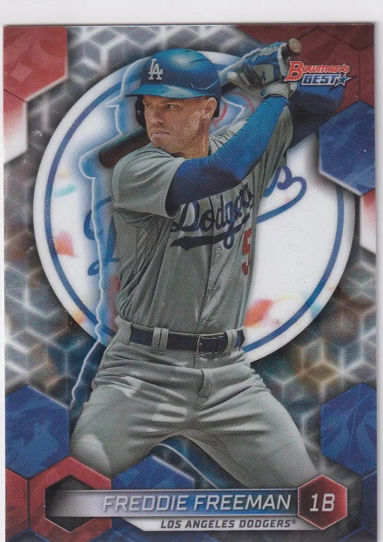 2023 BOWMANS BEST #55 FREDDIE FREEMAN- LOS ANGELES DODGERS - Baseball Card Single