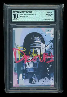 2023 Card Fun Global Art Astromech Droid #SWD1-094 Arena Club 10 - Star Wars Card Single