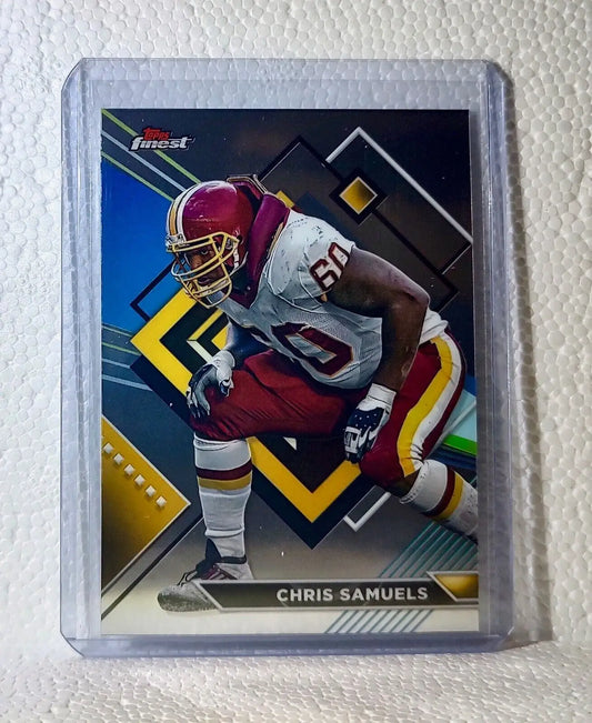 2023 Chris Samuels Topps Finest NFL #249 Football Card Washington Commanders - Football Card Single