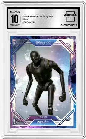 2023 Cosmic Disney 100 K-2SO Silver #CDQ-I-254 Arena Club 10 - Entertainment Card Single