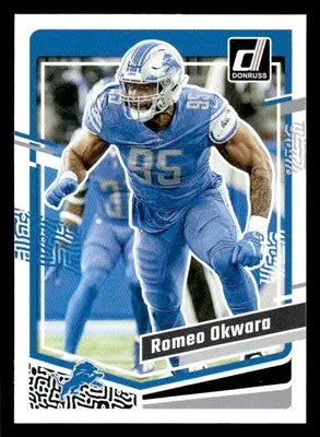 2023 Donruss #104 Romeo Okwara - Football Card Single