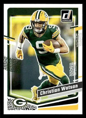 2023 Donruss #107 Christian Watson - Football Card Single