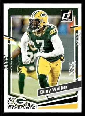 2023 Donruss #112 Quay Walker - Football Card Single