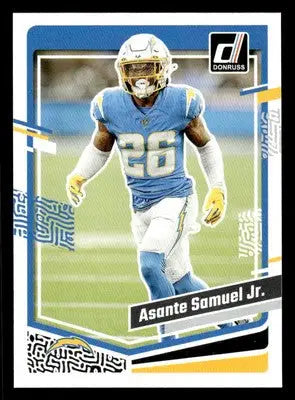 2023 Donruss #152 Asante Samuel Jr. - Football Card Single
