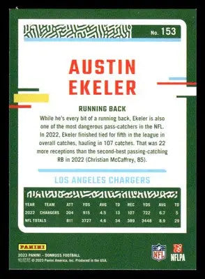 2023 Donruss #153 Austin Ekeler - Football Card Single