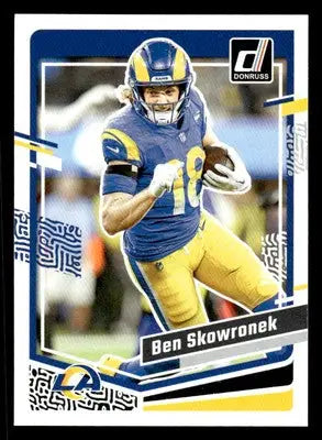 2023 Donruss #163 Ben Skowronek - Football Card Single