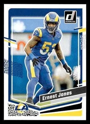 2023 Donruss #168 Ernest Jones - Football Card Single