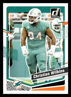 2023 Donruss #182 Christian Wilkins - Football Card Single