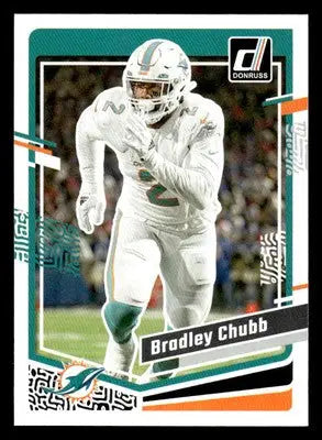 2023 Donruss #186 Bradley Chubb - Football Card Single