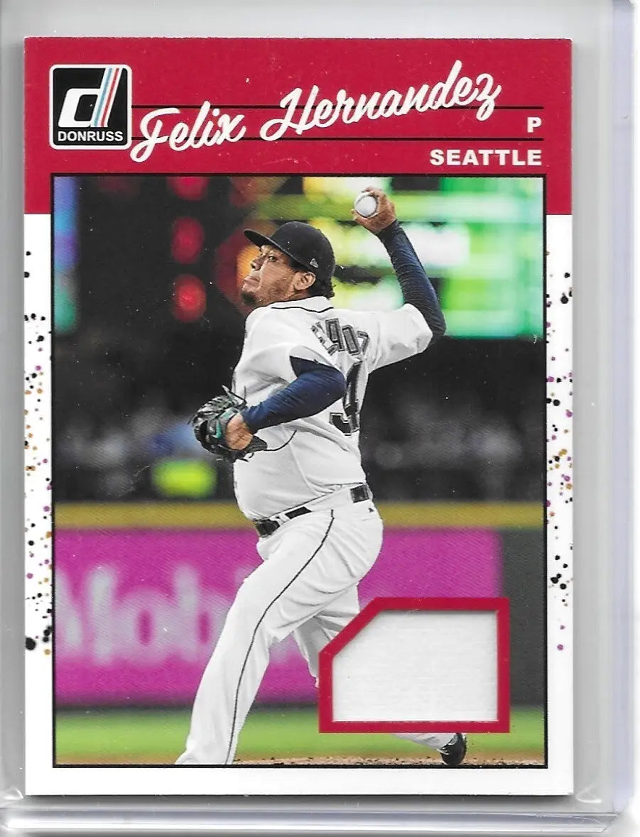 2023 Donruss 1990 Relic Felix Hernandez #90M-FH B-64 - Baseball Card Single