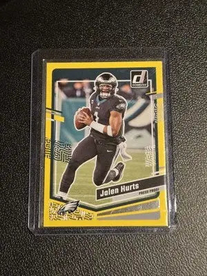 2023 Donruss #244 Jalen Hurts Press Proof Yellow - Football Card Single