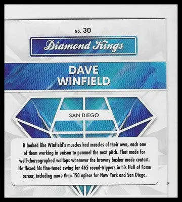 2023 Donruss #30 Dave Winfield