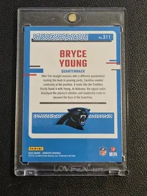 2023 Donruss #311 Bryce Young - Football Card Single