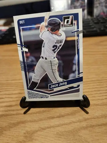 2023 Donruss Baseball Base 130 Jace Jung - Detroit Tigers. B47 - Baseball Card Single
