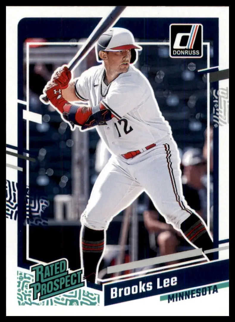 2023 Donruss Brooks Lee 81 Minnesota Twins NM - Baseball Card Single